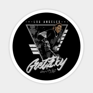 Wayne Gretzky Los Angeles Triangle Retro Magnet